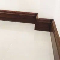 قرنیز ام دی اف قهوه‌ای