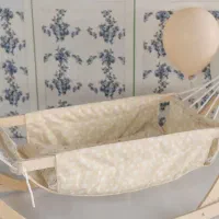 گهواره ننو کاملا چوب اکبند نو نو با دشک داخل وکاور|تخت و صندلی بچه|تهران, سازمان برنامه جنوبی|دیوار