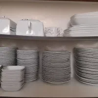 سرویس چینی غذاخوری+چایخوری ۲۴ نفره