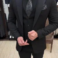 کت و شلوار به همراه زنجیر و کروات و جلیقه|لباس|کرج, شهرک فرهنگیان|دیوار