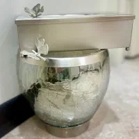 جای دستمال کاغذی وسطل اشغالی