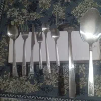 سرویس قاشق چنگال نو ۲۴نفره