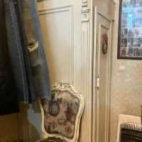 کمد و رگال لباس تمام چوب