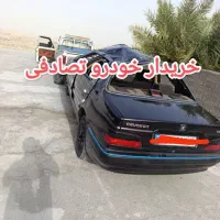 پژو پارس تصادفی معاوضه با خودرو تصادفی