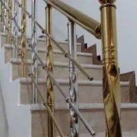 نرده استیل حفاظ پنجره هندریل