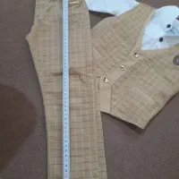 جلقه باشلوار پیراهن|کفش و لباس بچه|کرج, شهرک بنفشه|دیوار