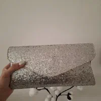 کیف مجلسی نگین مرواریدی پاسپورتی انگشتری|کیف، کفش، کمربند|الوند, |دیوار