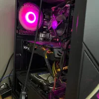 کارت گرافیک rx580 خیلی تمیز