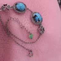 دستبندفیروزه اصل نو نقره|جواهرات|بندر ماهشهر, |دیوار