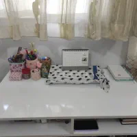 میز تحریر و صندلی چوبی