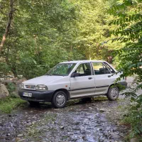 پراید صبا مدل ۸۸ کاملا بی رنگ