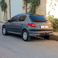 پژو ۲۰۶ تیپ ۲ بی رنگ شاسی پلمپ