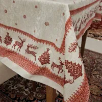 رومیزی ۴نفره طرح کریسمس