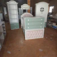 سرویس خواب کودک|تخت و صندلی بچه|باغ ملک, |دیوار