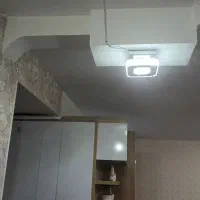 چراغ سقفی مدرن و جدید کریستالی|لوستر و چراغ آویز|تبریز, |دیوار