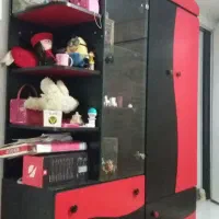 کمد لباس کودک وتخت و دوشک