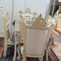 میز ناهار خوری ۴ نفره چوب سلطنتی|مبلمان خانگی و میز عسلی|محمدشهر, محمدشهر|دیوار