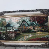 دوعددتابلو.یکی تابلوفرش ویکی تابلوطلاکوب|تابلو فرش|شهریار, شهرک شاهد|دیوار