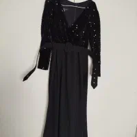 لباس مجلسی زنانه سایز 44 کرپ کش