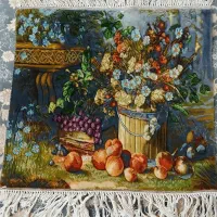 تابلو فرش دستبافت|تابلو فرش|کرمانشاه, |دیوار