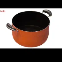 قابلمه تفلن سایز بزرگ 28 با درب پیرکس باارسال