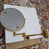 اینه اصلاح ،دیواری ،طلایی رنگ ،مارک پرتی|لوازم حمام|نجف‌آباد, امیرآباد|دیوار