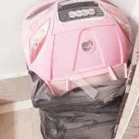 ماشین شارژی و دوچرخه