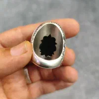 یشم دوقاب شیراز نقره امضا دار|جواهرات|شیراز, گویم|دیوار