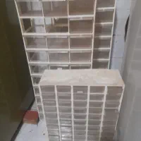 قفسه کشوئی|کتابخانه، شلف، قفسه‌های دیواری|رشت, کوی فکوری|دیوار