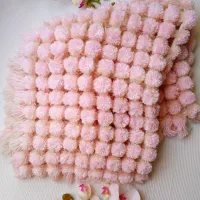 بافتنی جانماز لیف عروس گلسر کلاه و شال...|لوازم خیاطی و بافتنی|قم, باجک دو|دیوار