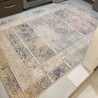 فرش ۴ متری وینتج گل برجسته