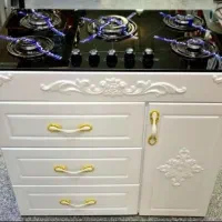 گاز / صفحه شیشه ای / کاملا نو / کارتن دار