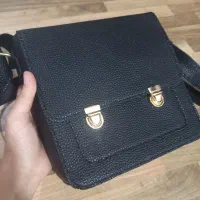 کیف دوشی چرم دستدوز