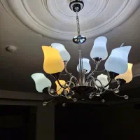 دو عدد لوستر ۹ شعله|لوستر و چراغ آویز|تهران, تهرانسر مرکزی|دیوار