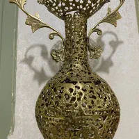 گلدان برنج دکوری|صنایع دستی و سایر لوازم تزئینی|اسلام‌شهر, شهرک سعیدیه|دیوار