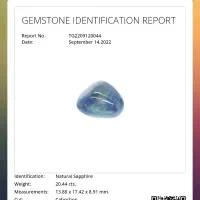 یاقوت برمه 20 قیراطی شناسنامه IGA تایلند|بدلیجات|تهران, بازار|دیوار