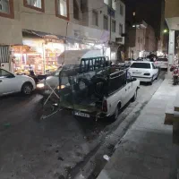 حمل شیشه با وانت خرک دار