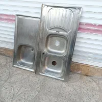 سینک‌ دولگنه وتک لگن باهم تمیزوسالم ۱/۷۰۰