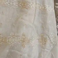 فروش پرده ی حریر 5متری بهمراه آستر
