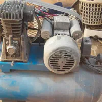 پمپ باد۵۰ تایی دینابی تسمه ای|ماشینآلات صنعتی|خمینیشهر, |دیوار