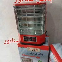 بخاری هیتر برقی ۴ چهار شعله المنت فن دار فندار۱۵۰۰