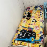 تخت خواب نوجوان و کمد|تخت و سرویس خواب|قوچان, |دیوار