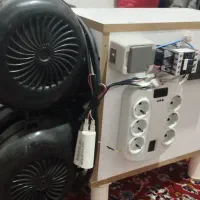 باکس  کامل همراه ۲ فن حلزونی پر قدرت
