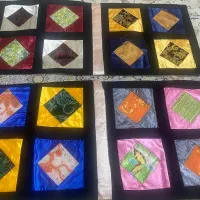 روتختی سنتی با دو عدد بالش|رختخواب، بالش، پتو|ری, شهید غیوری (ابن باویه)|دیوار