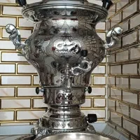 سماور طغیان طلایی