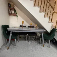 ناهار خوری ۶ نفره کاملا سالم و تمیز|میز و صندلی غذاخوری|پاکدشت, پاکدشت (مامازند)|دیوار