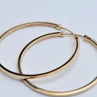 گوشواره حلقه ای طلا