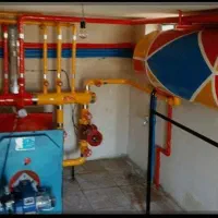 موتور خانه رادیاتور منبع دیگ