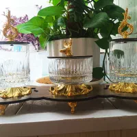 قندان جا نباتی شکلات خوری|ظروف سرو و پذیرایی|شیراز, شاهچراغ|دیوار