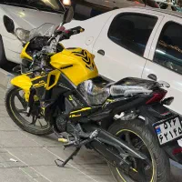 موتور مگلی مدل 1400 زرد خوش رخ|موتورسیکلت|محمدیه-قزوین, |دیوار